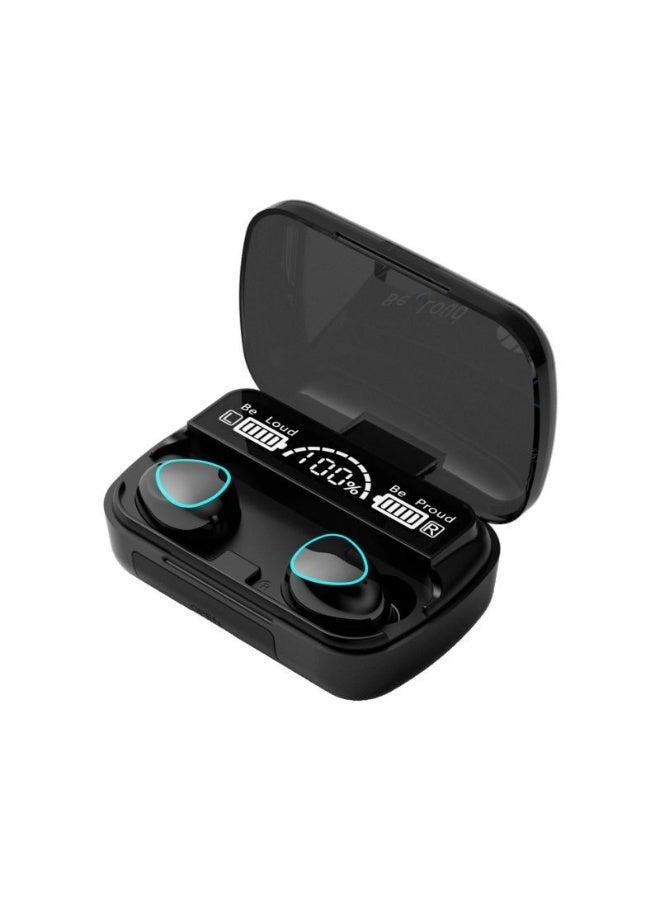 M10 Bluetooth Headset - In-Ear Wireless TWS Earbuds with Digital Display, Noise Reduction, Ideal for Gaming, Sports & Calls - CVC8.0 Version - Image 2