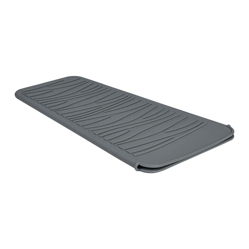 EIOKIT Silicone Heat Resistant Mat for Hair Iron, 11 x 5 inch, Grey, 1 Pack - Image 1