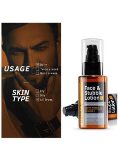 Ustraa USTRAA Beard Growth Oil 35ml And Face Stubble lotion 60ml Combo Pack of 2  - Image 3