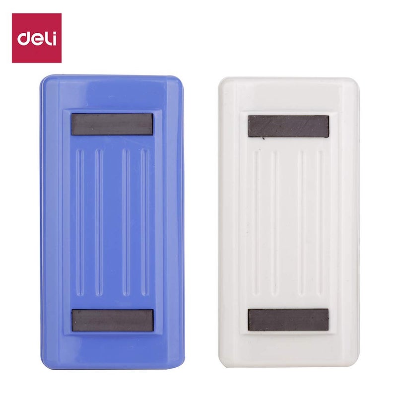 Deli W7837 Whiteboard Eraser (Blue), Pack of 3 - Image 4