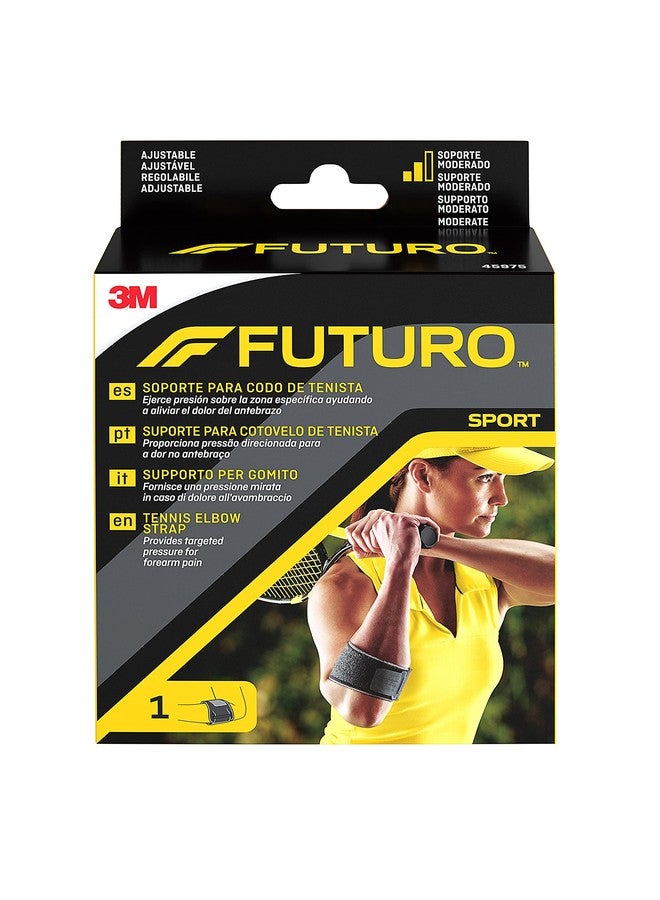FUTURO Tennis Elbow Strap - Provides targeted pressure for forearm pain - Adjustable - Image 1