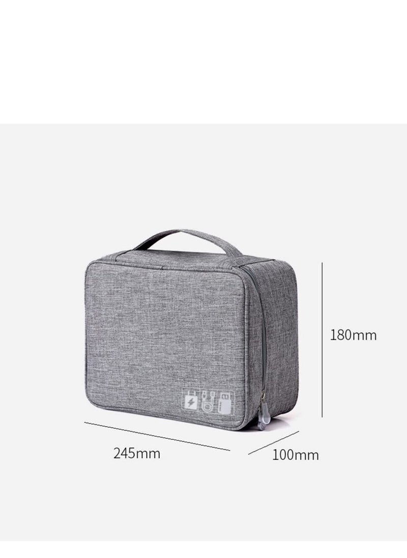 Cool Baby COOLBABY Electronic Accessories Bag Travel Cable Storage Box Universal Waterproof Portable Cable Storage Box Suitable for Adapter Memory Card USB Cable Storage Box  - Image 4