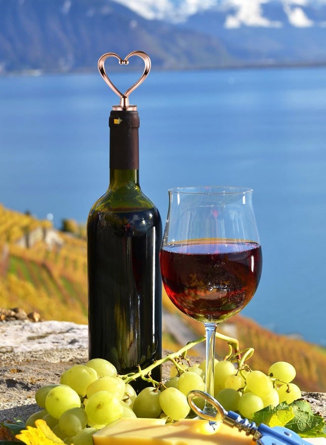 3PCS Wine Stopper, Wine Bottle Stopper Reusable Wine Stoppers, Leak Proof Wine Corks Bottle Cover for Keeping Standard Bottles Wine Champagne Fresh - Image 5