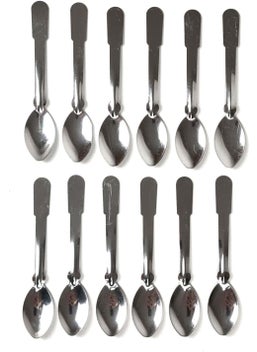 Doğuş Mutfak 24 Pieces Tea Maker Coffee Maker Tea Spoons - Tea Maker Thin Tea Spoons 24 Pcs  - Image 3