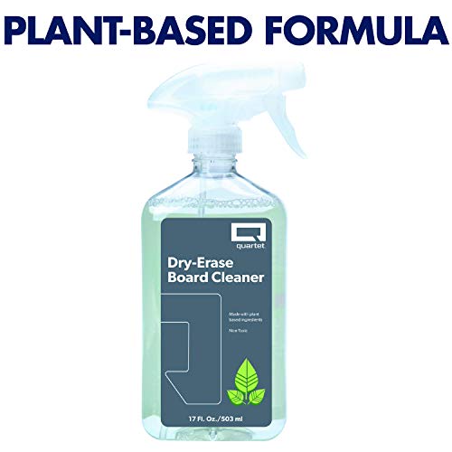 Quartet رذاذ منظف لوح الكتابة كواترت، غير سام، 17 أونصة سائلة/503 مل زجاجة تنظيف اللوح الأبيض (550) - Image 3