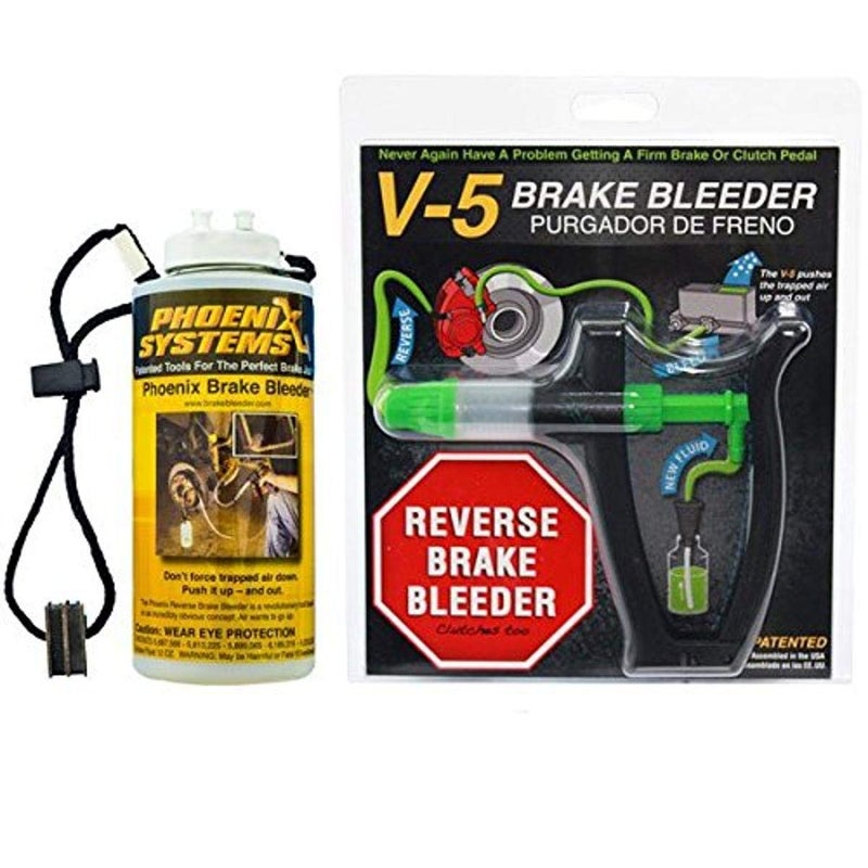 Phoenix Systems 2104-BOT V-5 Light Duty Reverse Brake Bleeder with Refill/Capture Bottle - Image 5