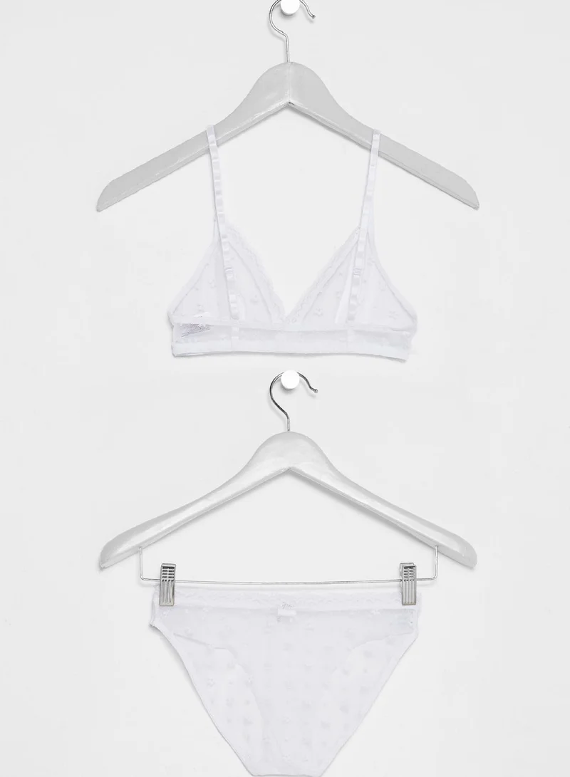 NEW LOOK Printed Bikini Set
