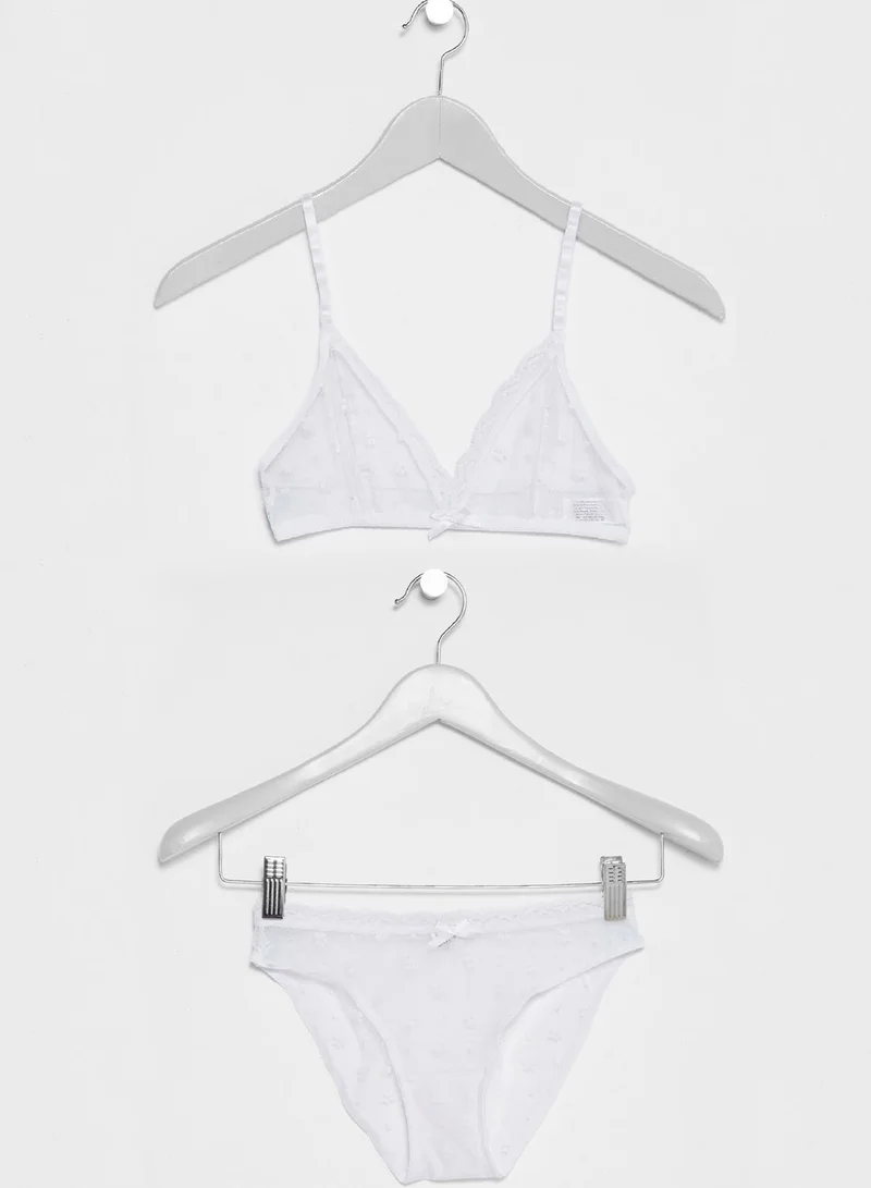 NEW LOOK Printed Bikini Set