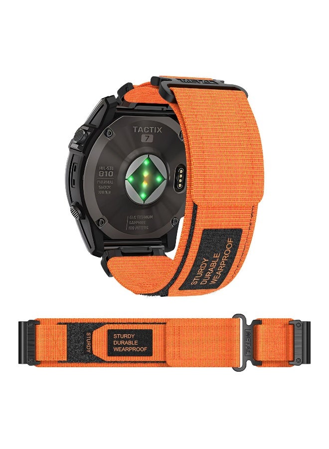 NIBEMINENT Highland Nylon Loop Velcro Strap for Garmin Watches  - Image 1