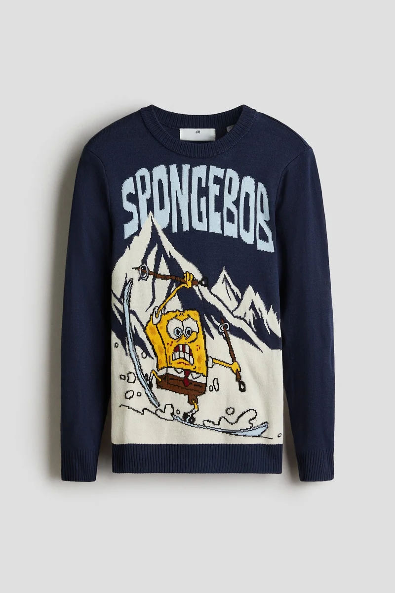 H&M Jacquard-knit jumper