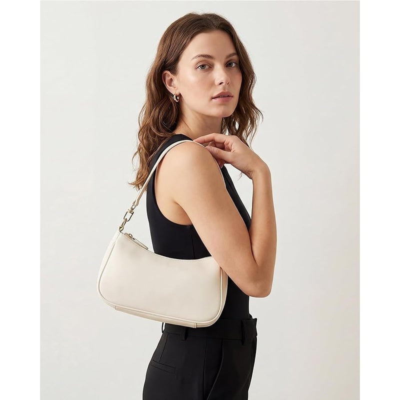 VODIU Clutch Tote Handtaschen mit 2 abnehmbaren Trgern und Reiverschluss Crossbody Taschen Schulter Geldbrse Handtasche fr Frauen - Image 2