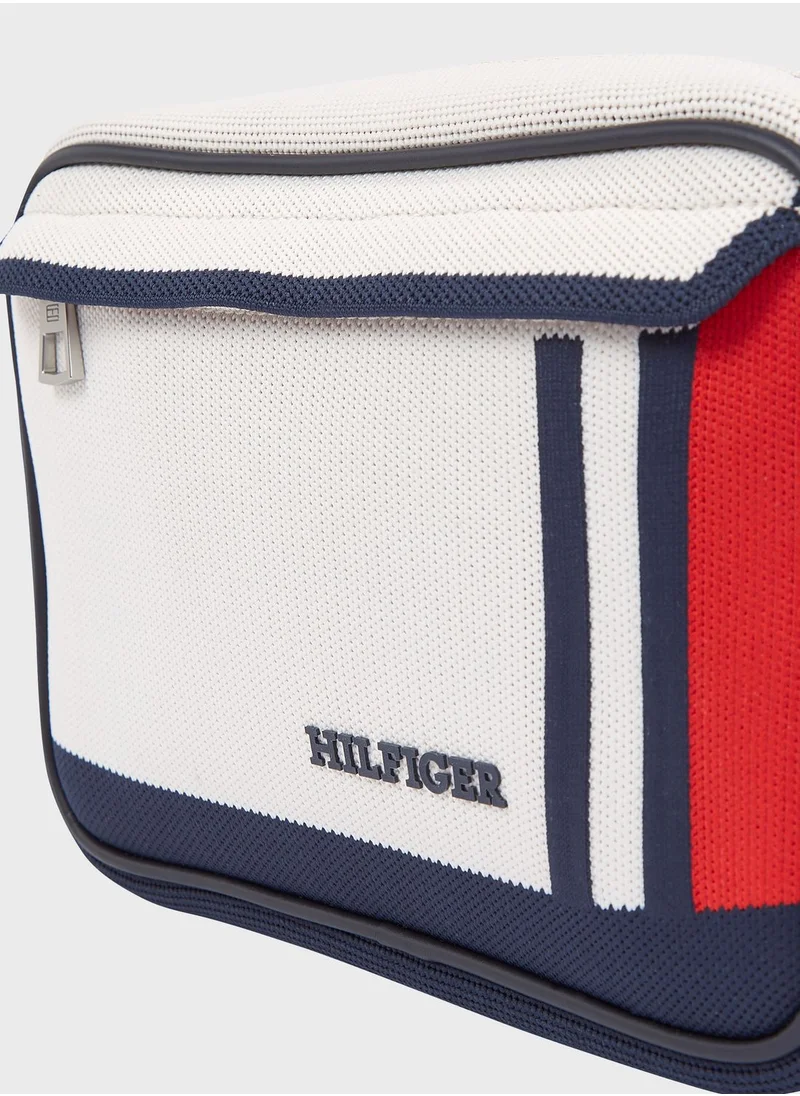 TOMMY HILFIGER Logo Knitted Camera Bag