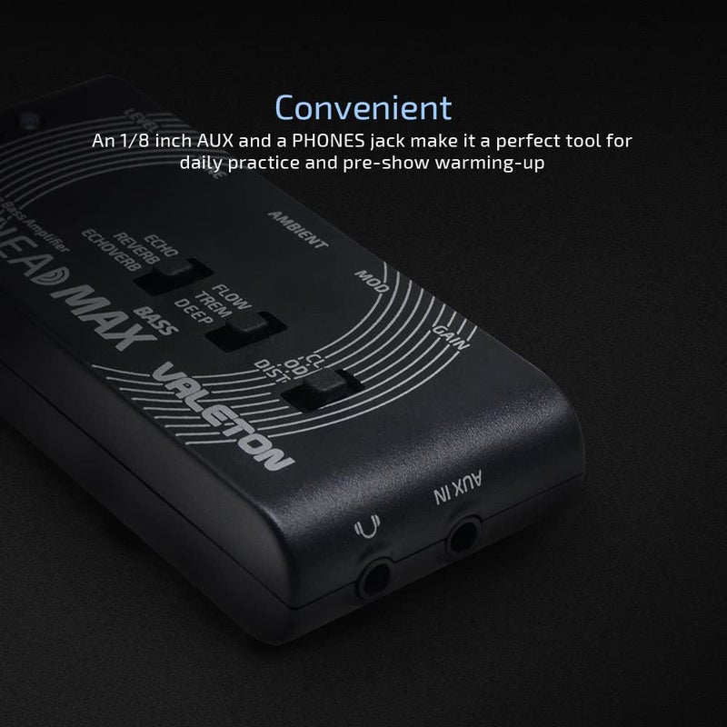 VALETON مضخم صوت سماعات الباس المحمولة القابلة للشحن عبر USB من فاليتون روسهيد ماكس - Image 4