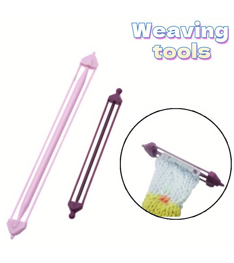 Large Anti Slip Stitch Markers Knitting Crochet Sweater Holder Clip Tool - Image 1