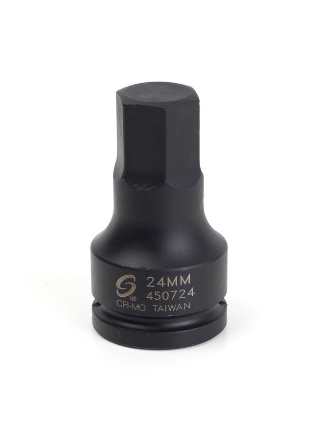 Sunex Tools Sunex 450724 3/4-Inch Drive 24-mm Hex Driver Impact Socket - Image 1
