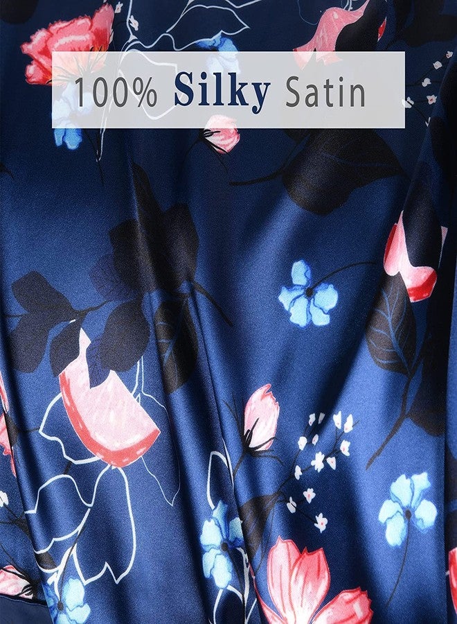 SKINGO Satin Silk Pillow Covers for Hair and Skin-with Satin Scrunchies for Women Stylish |Satin Pillow Covers for Hair and Skin 2Pack |Silk scrunchies for Women 3Pack - Image 3