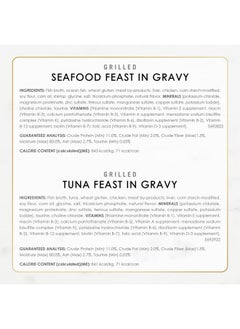 Fancy Feast Y Feast Grilled Wet Cat Food Seafood Collection In Wet Cat Food Variety Pack  (Pack Of 24) 3 Oz. Cans  - Image 5