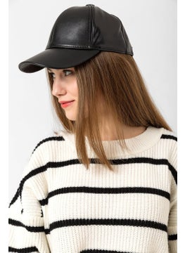 Saria Moda Saria Fashion Unisex Leather Cap  - Image 3