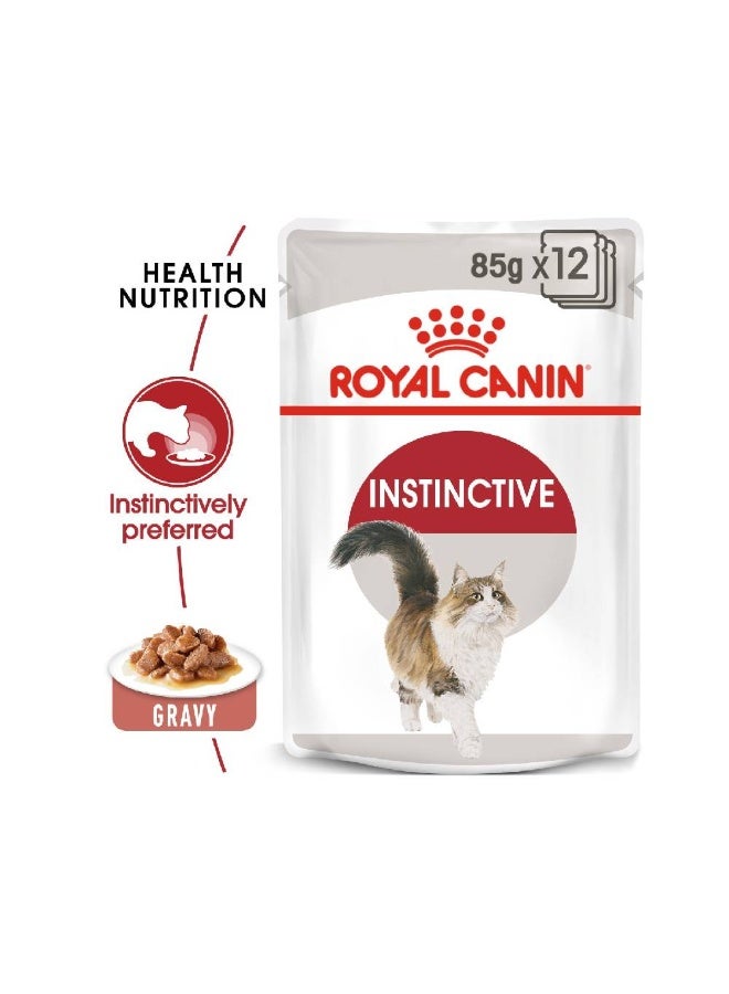 Feline Health Nutrition Instinctive Adult Cats Gravy (WET FOOD - Pouches) 12x85g