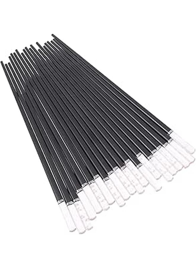 10 Pairs Japanese Style Alloy Chopsticks Heat Resistant Non Slip Long Reusable Household Sushi Eating Utensils For Kitchen Dining - Image 1