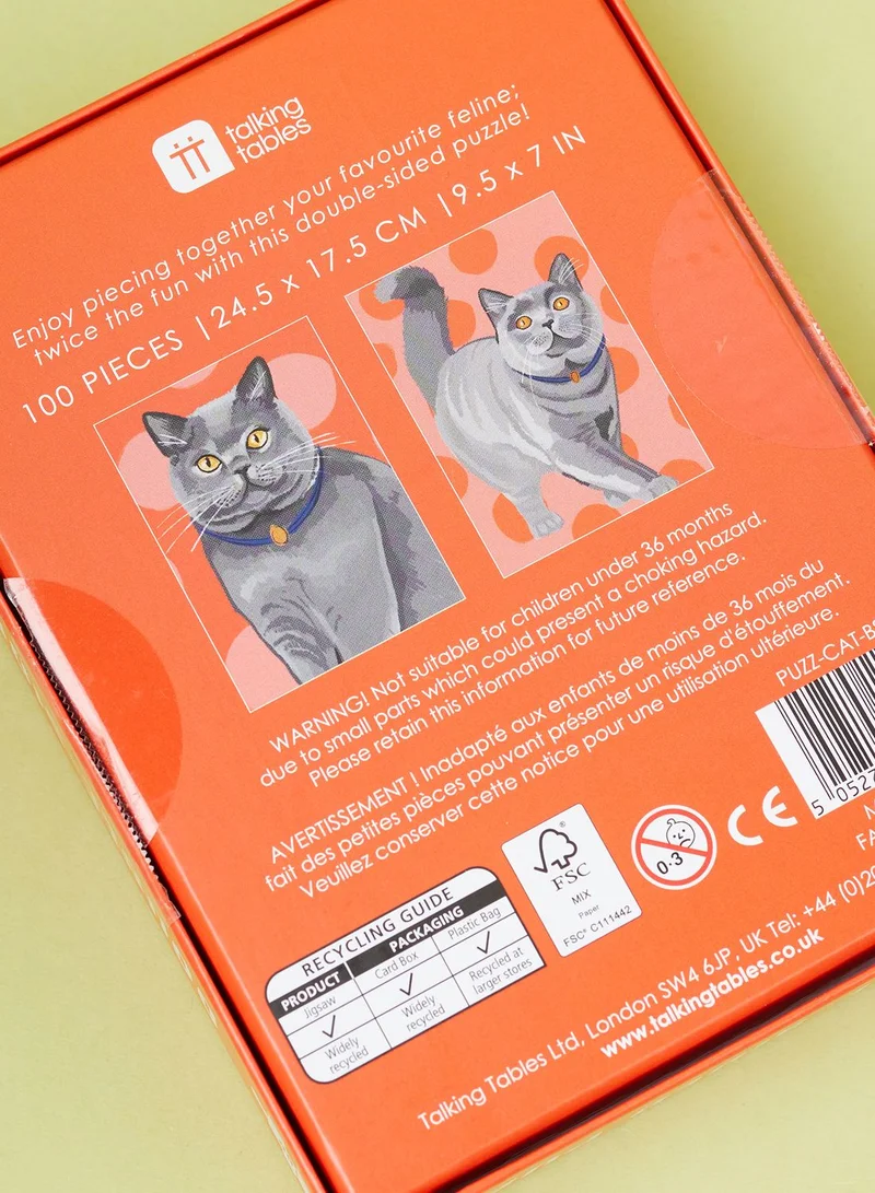 Talking Tables Feline Jigsaw Puzzle 100Pcs