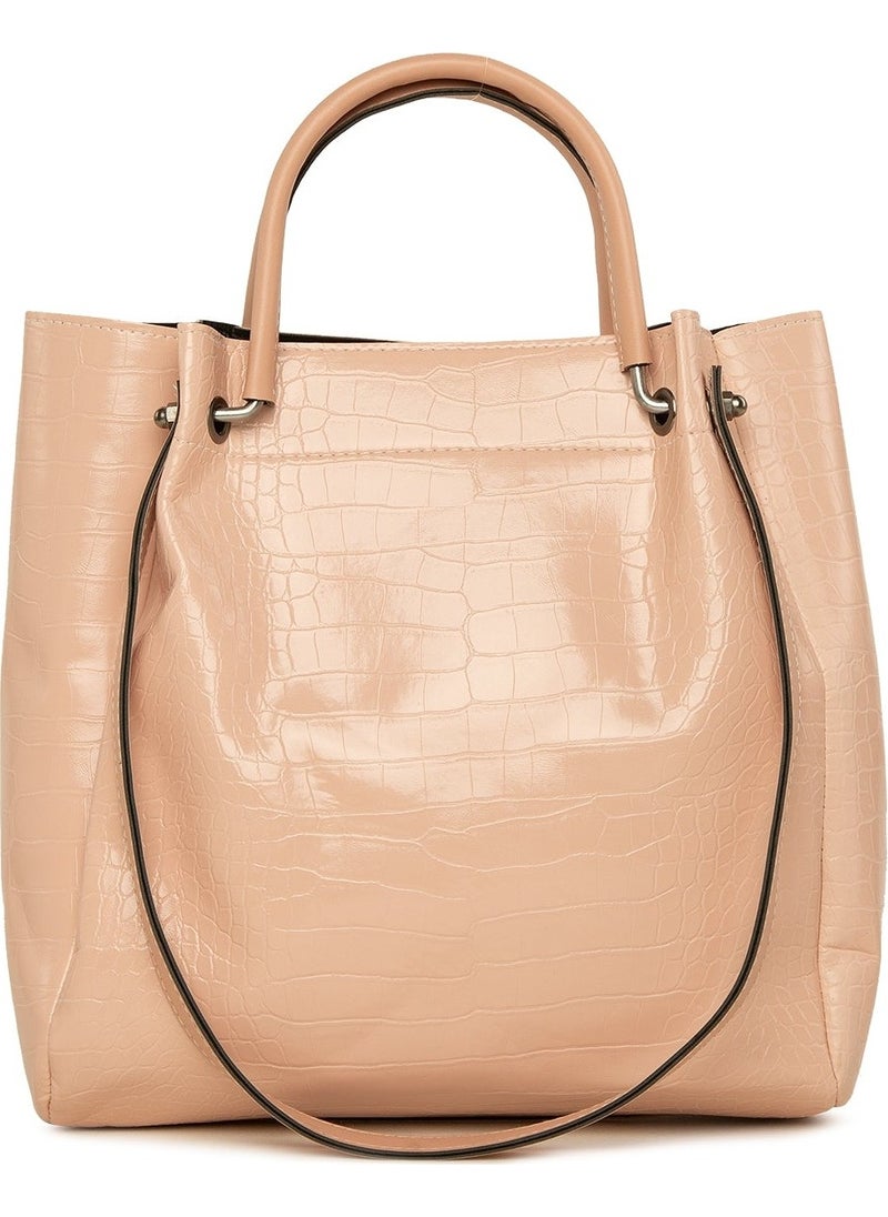Bagmori Powder Patterned Large Bag with Iron Handle  - Image 3