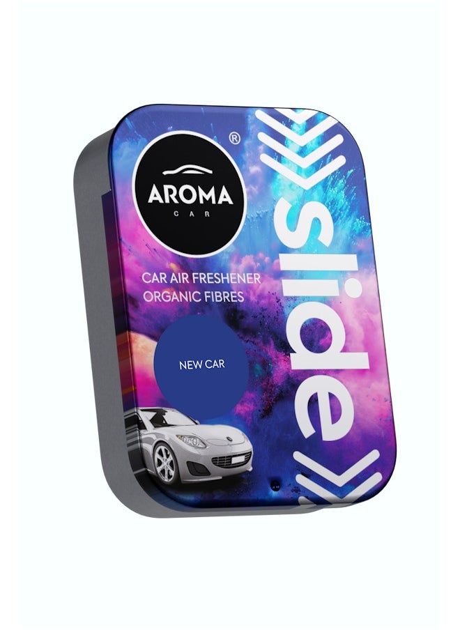 Aroma Aroma ORGANIC SLIDE Car Air Freshener New Car 