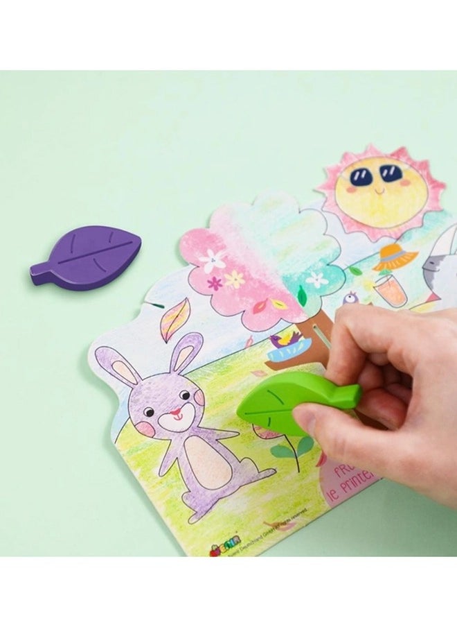 Avenir - Origami Create My Own Unicorn World (Level 3) Make 40 Fantasy Animals & Flowers Giant Prehistoric Themed Poster With Card Characters for Kids 3+ - Image 1