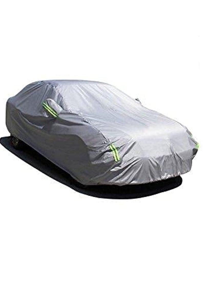 Generic - XL Waterproof Car Cover with Reflectors, Double Layer, Fits Most Vehicles - Image 1