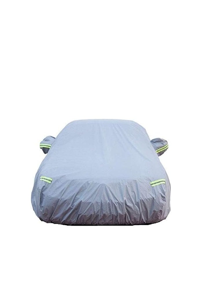 Generic - XL Waterproof Car Cover with Reflectors, Double Layer, Fits Most Vehicles - Image 1