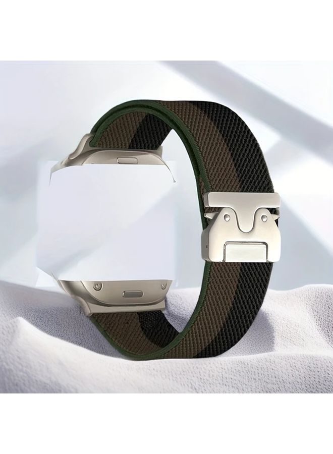 حلقة نايلون لساعة أبل Watch S10 مقاس 46 مم بألوان مختلطة - سوار معصم ناعم قابل للتعديل - Image 5