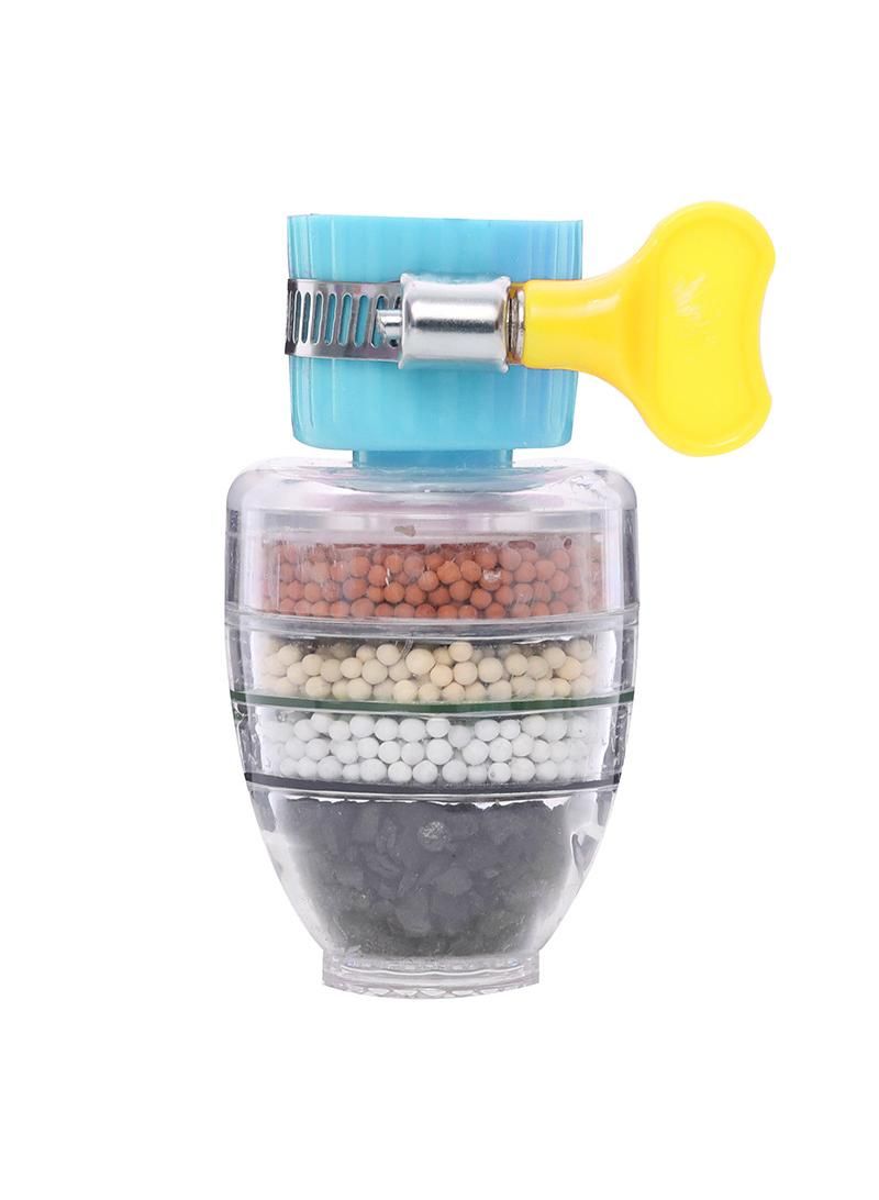 Removable And Washable Six-layer Filter Activated Carbon Kitchen Household Tap Water Purifier Water Filter