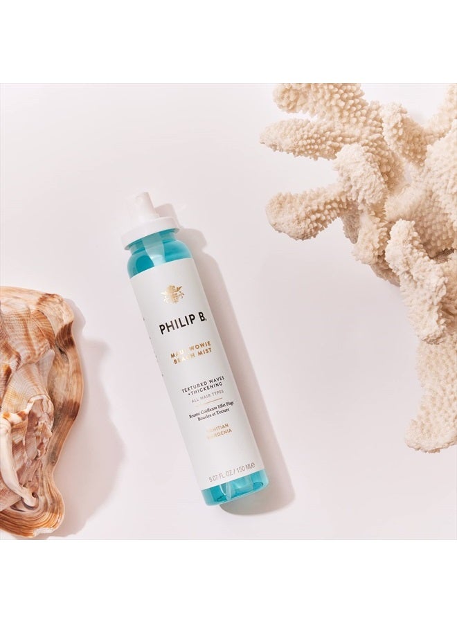PHILIP B Maui Wowie Beach Mist 5.07 oz. (150 ml) | Texture-Enhancing, Ultra-Light Spray Instantly Boosts Volume and Curl - Image 3