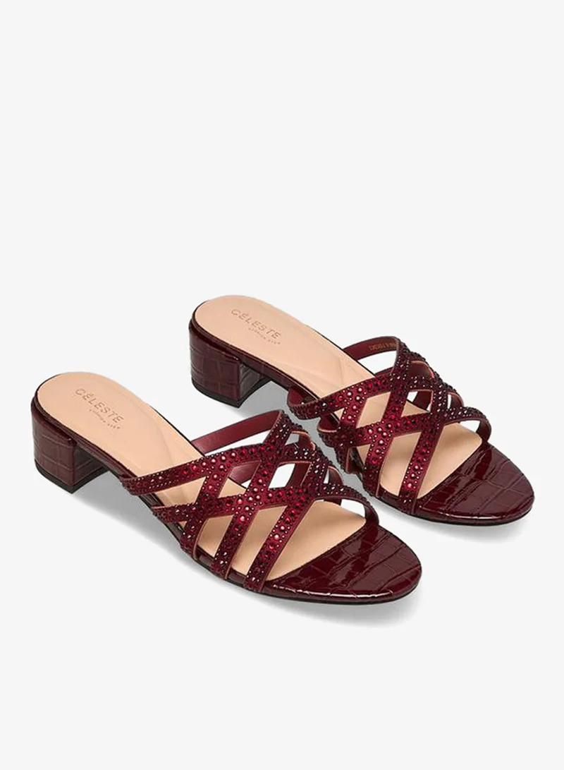 Celeste Women Block Heel Sandals Ramadan Collections