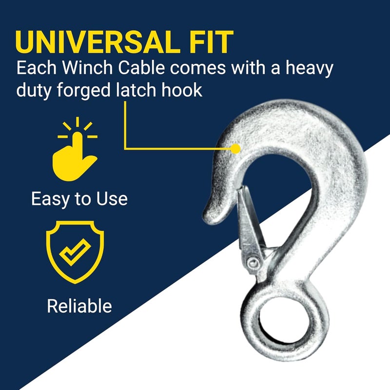 Tie Down Engineering 59395 Winch Cable 7/32" x 25' - Image 3