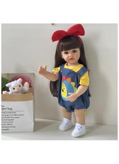 Nano Classic 22-inch Reborn Baby Doll Soft Full Body Silicone vinyl Doll Newborn real like Baby Doll Girl Toy Gift Dolls G  - Image 2