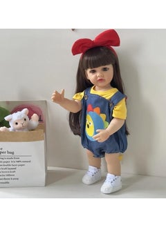 Nano Classic 22-inch Reborn Baby Doll Soft Full Body Silicone vinyl Doll Newborn real like Baby Doll Girl Toy Gift Dolls G  - Image 4