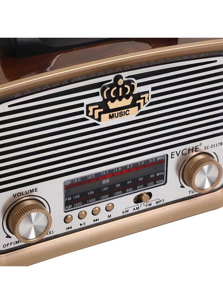 DLC USB radio EC2117BT/brown  - Image 4