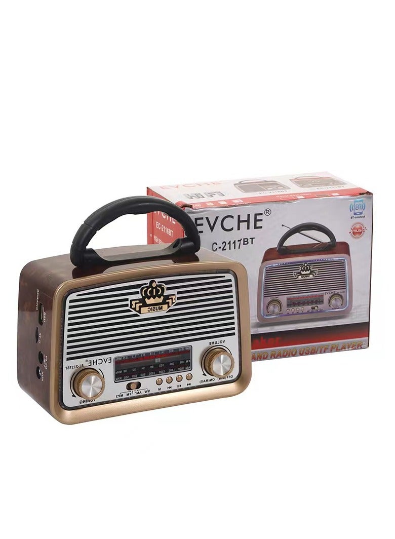 DLC USB radio EC2117BT/brown  - Image 5