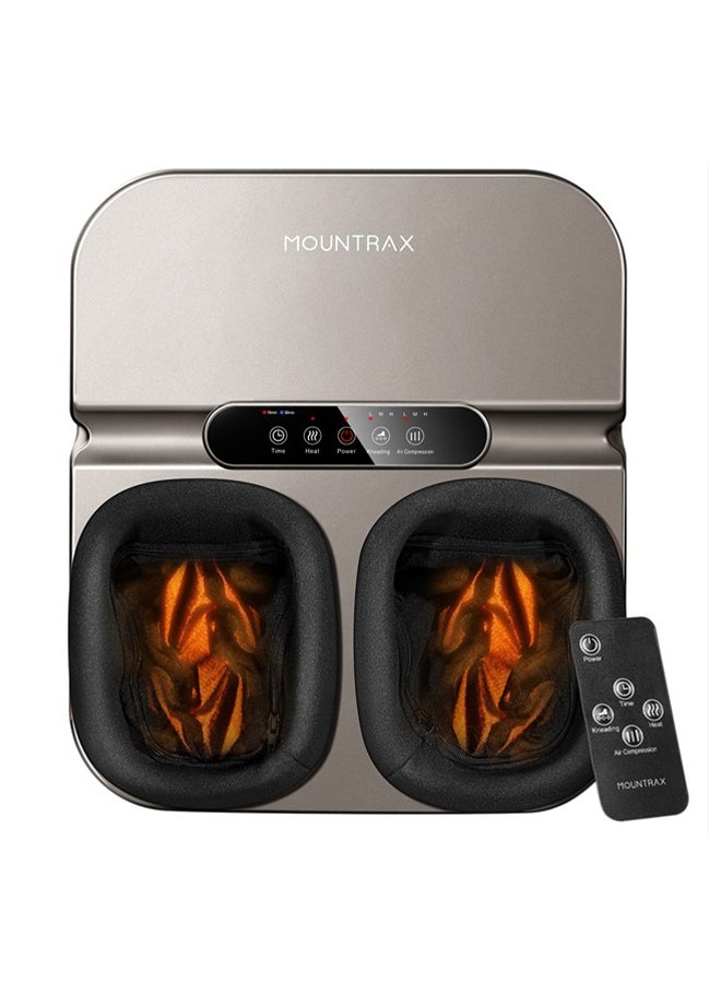 MOUNTRAX Foot Massager Machine With Heat Deep Kneading Shiatsu Massager Fits Feet Up To Men Size 12 - Image 1