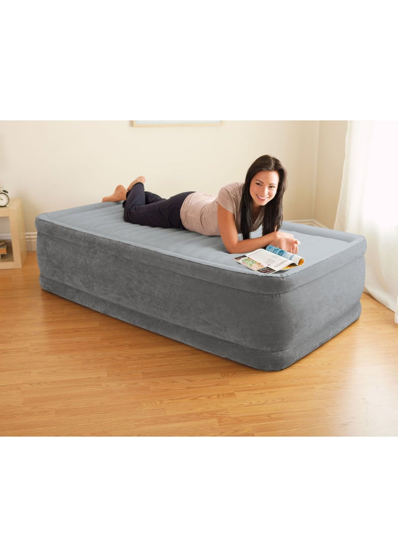 انتكس سرير هوائي مرتفع مزدوج Dura-Beam مع مضخة مدمجة - Image 3