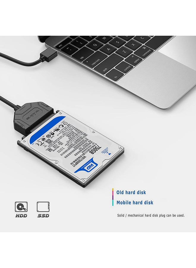 Hard Disk Drive SSD Adapter Cable Wire Black - Image 3