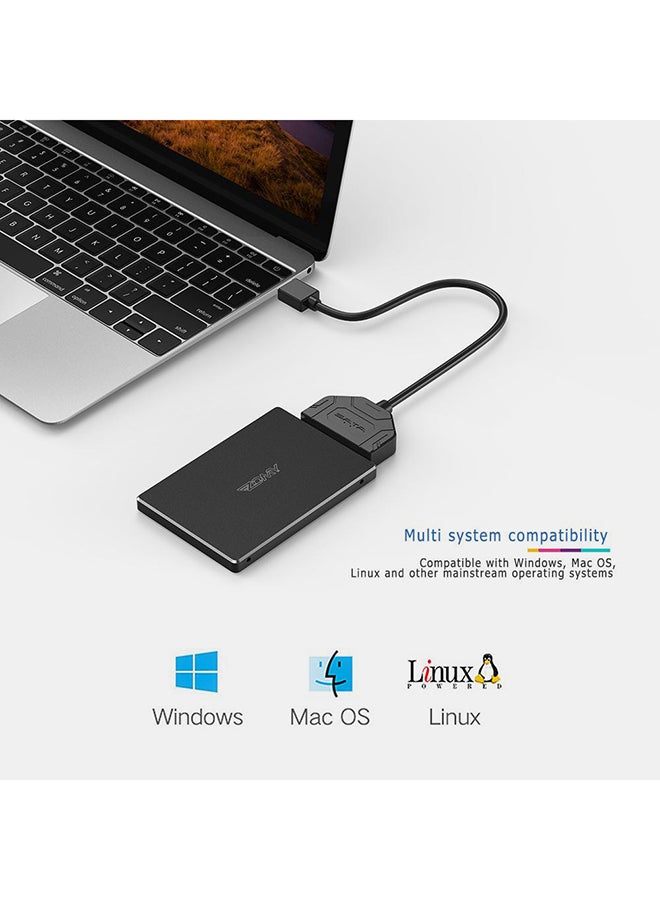 Hard Disk Drive SSD Adapter Cable Wire Black - Image 2