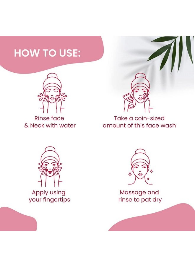 NUTRIGLOW - Natural'S Advanced Pro Formula Wine Face Wash For Daily Use Deep Cleansing Niacinamide For Women And Men 3.5Oz - Image 1
