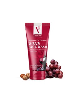 Natural'S Advanced Pro Formula Wine Face Wash For Daily Use Deep Cleansing Niacinamide For Women And Men 3.5Oz