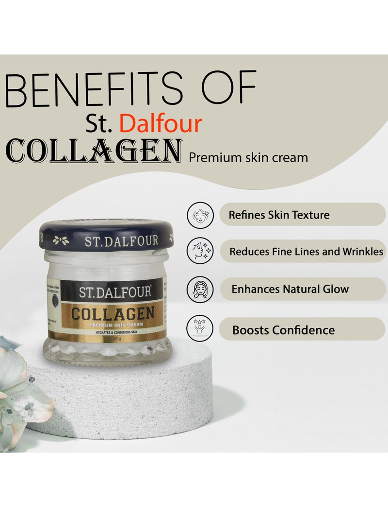 إس تي دالفور كريم الكولاجين الفاخر للبشرة من سانت دالفور - 1 × 30 مل (لإشراقة الشباب) - Image 5