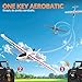 volantexrc RC Glider Plane Ranger600 Stunt 4 CH Remote Control Airplane RTF with 6Axis Gyro  3 Modes Easy to Fly 24GHz Radio Controlled Aircraft for Beginners  Adults White - Image 4