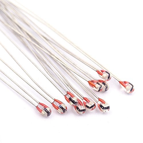 Cylewet 10Pcs 100K Ohm NTC 3950 Thermistor, Temperture Sensor for 3D Printer (Pack of 10) CYT1064 - Image 2