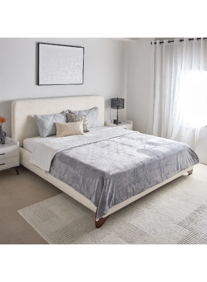 Home Box Snugsoft Flannel Double Layer Twin Blanket 150 x 200 cm