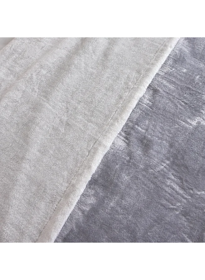 Home Box Snugsoft Flannel Double Layer Twin Blanket 150 x 200 cm